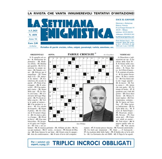 Immagine di ITALIA - LA SETTIMANA ENIGMISTICA