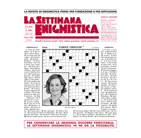 Immagine di ABBONAMENTO LA SETTIMANA ENIGMISTICA + IL MESE ENIGMISTICO