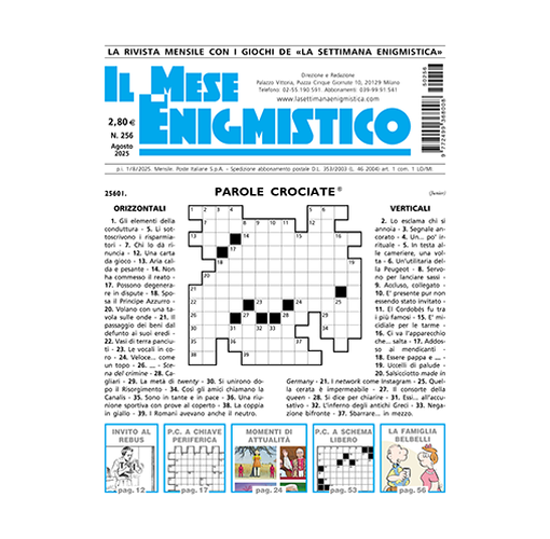 Immagine di ITALIA - IL MESE ENIGMISTICO - Abbonamento 12 mesi