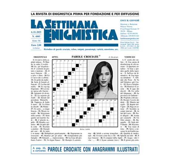 Immagine di RINNOVO ESTERO - LA SETTIMANA ENIGMISTICA - (Spedizione Ordinaria)