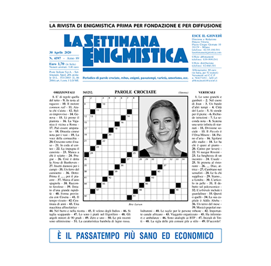 Immagine di ARRETRATI da Gennaio a Giugno 2026 LA SETTIMANA ENIGMISTICA (SOLO ITALIA)