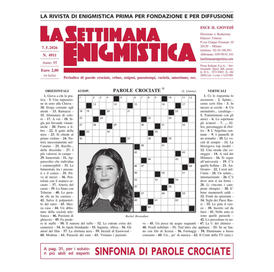 Immagine di RINNOVO ITALIA - LA SETTIMANA ENIGMISTICA